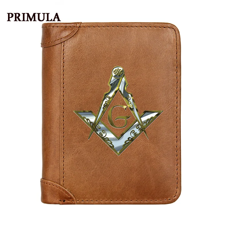 New Free and Accepted Masons Male Genuine Leather Wallets Men Wallet Credit Business Card Holders Purses High Quality
New Free and Accepted Masons Male Genuine Leather Wallets Men Wallet Credit Business Card Holders Purses High Quality