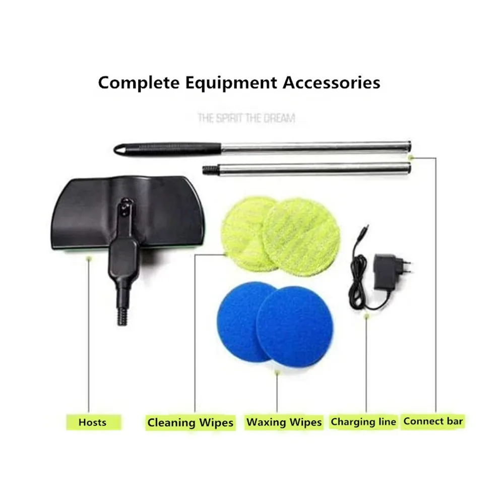 Rechargeable Electric Wireless Rotary Mop Cleaning Waxing Multi-Function Sweeping 360 Rotating Mop Spin Spray Foot Switch
Rechargeable Electric Wireless Rotary Mop Cleaning Waxing Multi-Function Sweeping 360 Rotating Mop Spin Spray Foot Switch