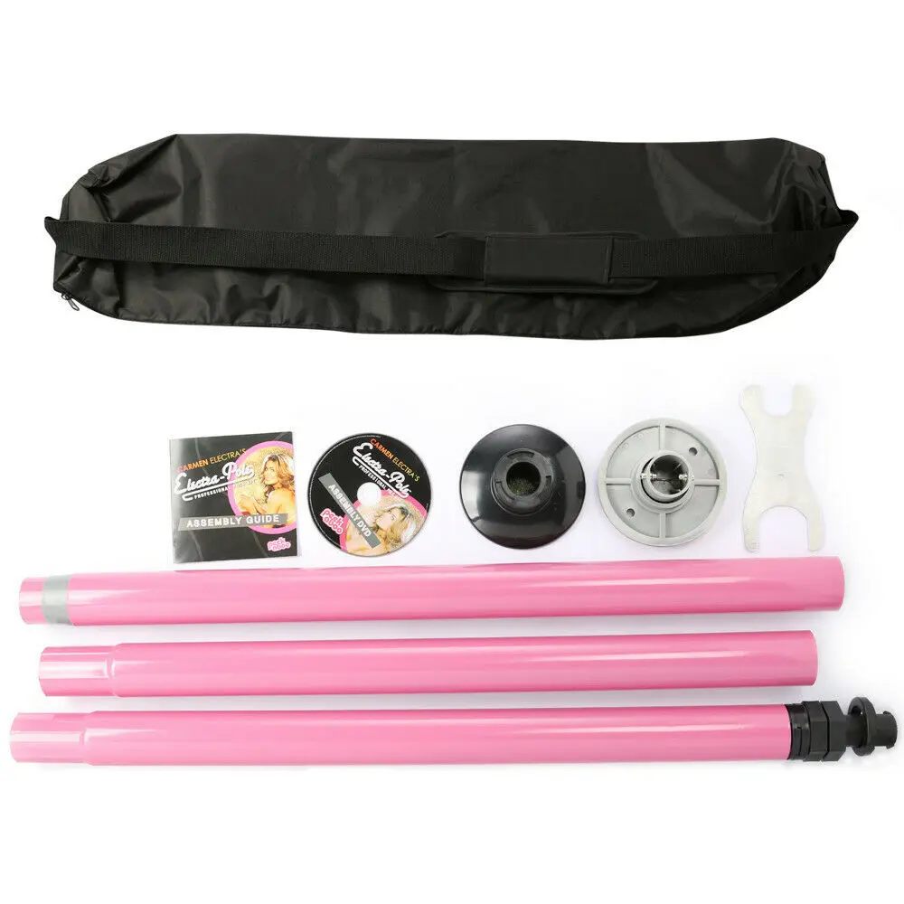 Hopopular 50mm Static Pole Pink Dancing Pole For Lap Dance Stainless Steel Capacity Portable Fitness Pole (Pink)
Hopopular 50mm Static Pole Pink Dancing Pole For Lap Dance Stainless Steel Capacity Portable Fitness Pole (Pink)