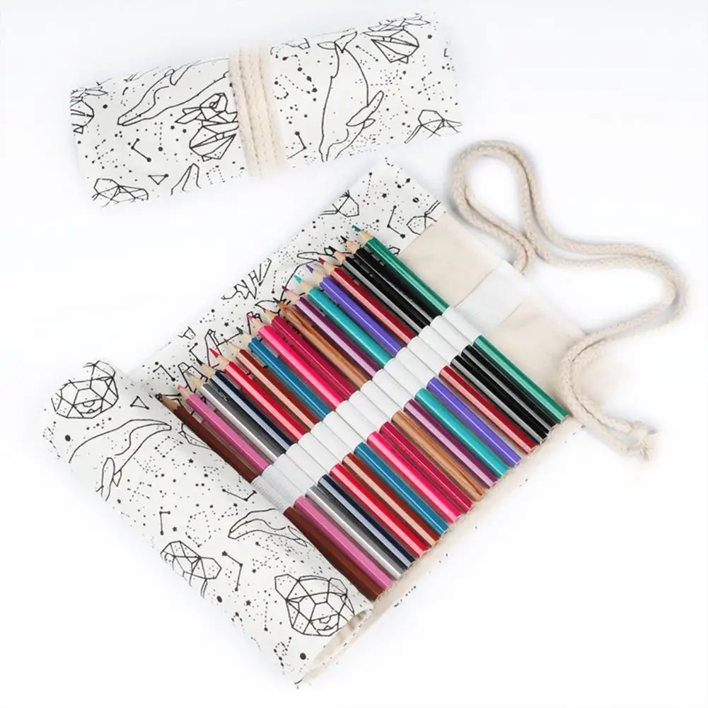 12/24/36/48/72 Holes Roll Colored Pencil Case Kawaii Large For Art Pen Box Stationery Capacity Portable Drawing Canvas Bag P0D8
12/24/36/48/72 Holes Roll Colored Pencil Case Kawaii Large For Art Pen Box Stationery Capacity Portable Drawing Canvas Bag P0D8