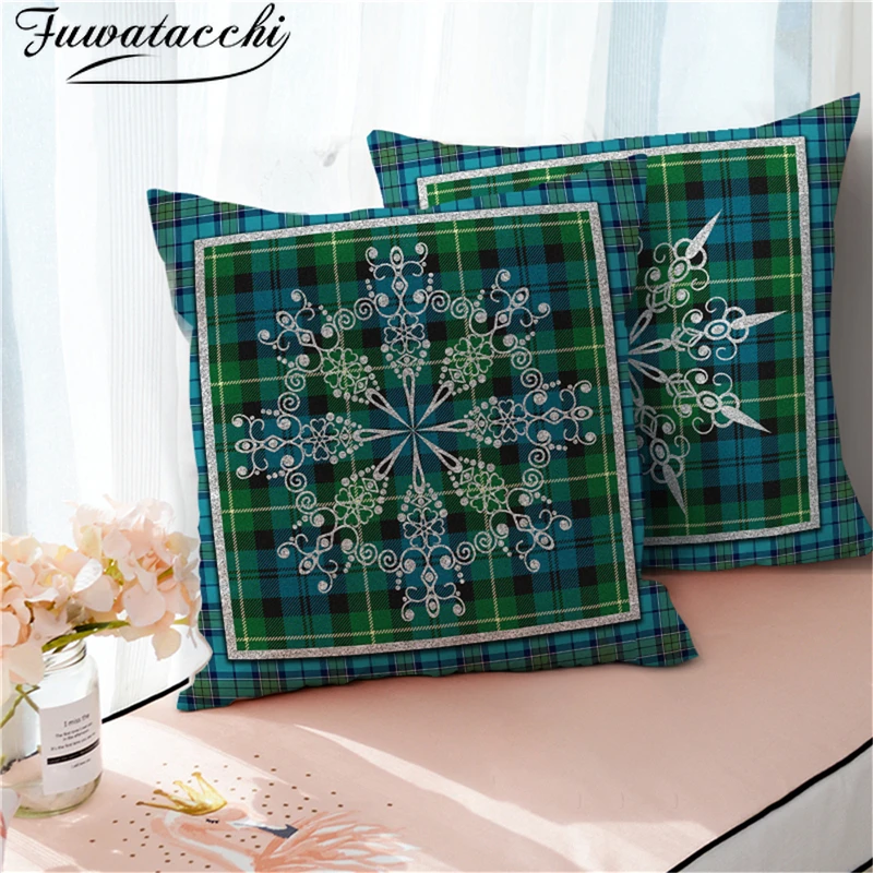 Fuwatacchi Scottish Tartan Pattern Cushion Covers Christmas Deer Gift Pillow Covers Home Sofa Chair Decorative Pillowcases 2019
Fuwatacchi Scottish Tartan Pattern Cushion Covers Christmas Deer Gift Pillow Covers Home Sofa Chair Decorative Pillowcases 2019