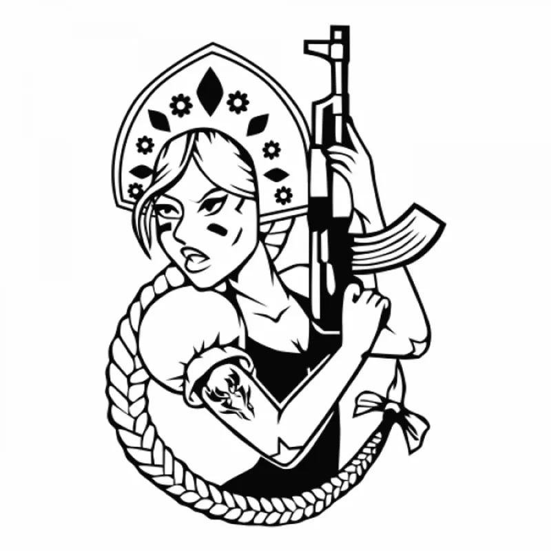 Car Sticker Personality Russian Girl Brisas Russia Theme Vinyl Sticker Car Bumper Body Rear Window Decoration Decals,20cm*14cm
Car Sticker Personality Russian Girl Brisas Russia Theme Vinyl Sticker Car Bumper Body Rear Window Decoration Decals,20cm*14cm