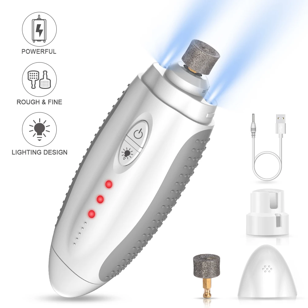 Electric Pet Nail Grinder Dog Nail Clippers USB Charged Painless Polishing Cat Paws Nail Cutter Grooming Trimmer
Electric Pet Nail Grinder Dog Nail Clippers USB Charged Painless Polishing Cat Paws Nail Cutter Grooming Trimmer