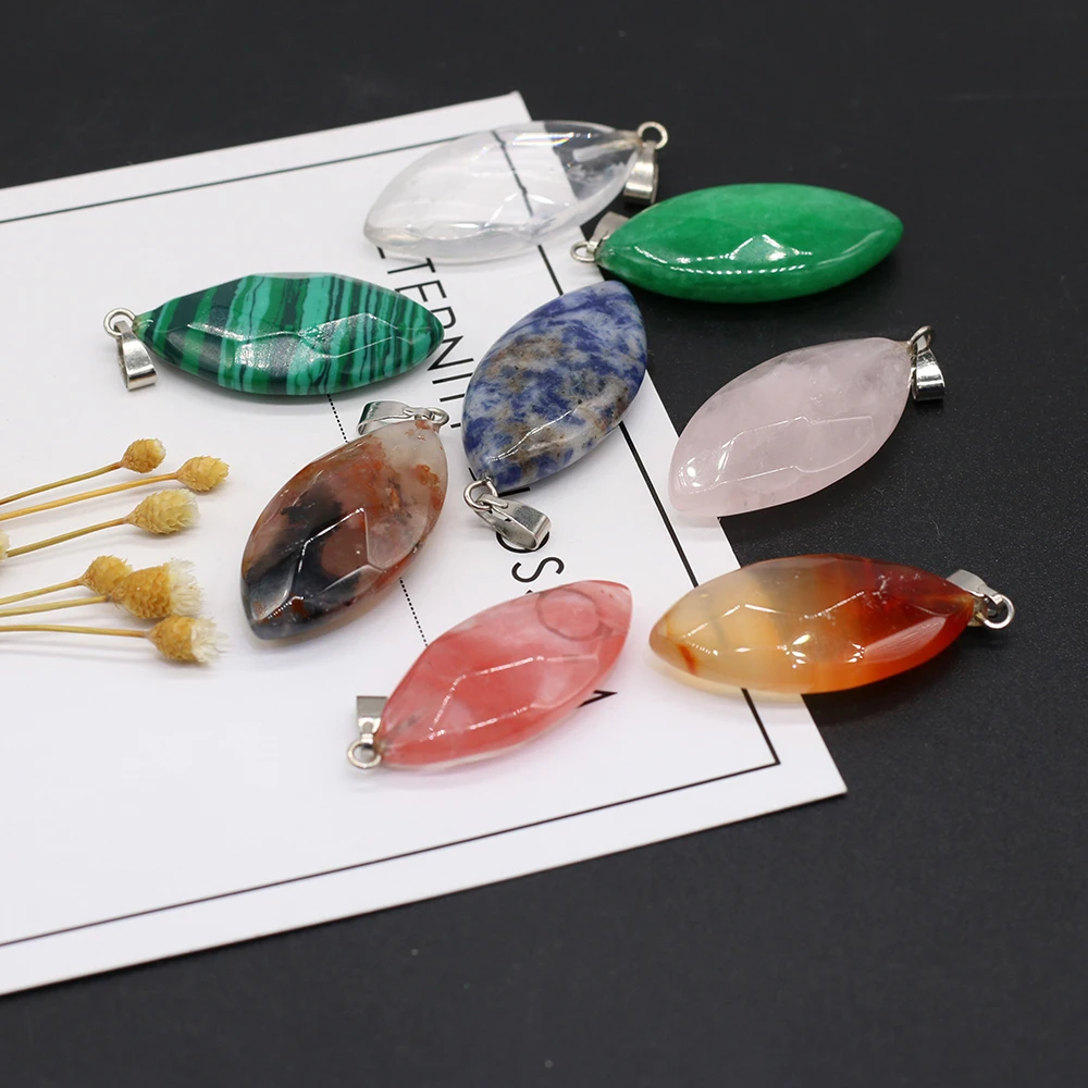 6pcs Natural Agate Flat Piece Stone Rose Quartzs Green Aventurine Pendant for Necklace Accessories Jewelry Making Size 10x33mm
6pcs Natural Agate Flat Piece Stone Rose Quartzs Green Aventurine Pendant for Necklace Accessories Jewelry Making Size 10x33mm