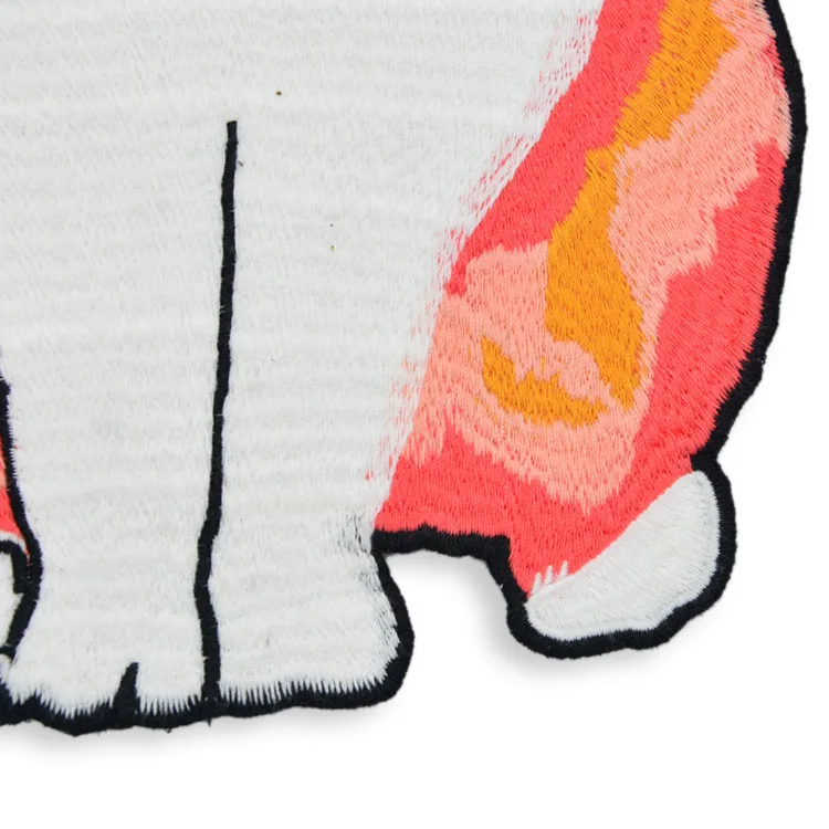 GUGUTREE embroidery big rabbit patch animal badges applique patches for clothing DX-54
GUGUTREE embroidery big rabbit patch animal badges applique patches for clothing DX-54