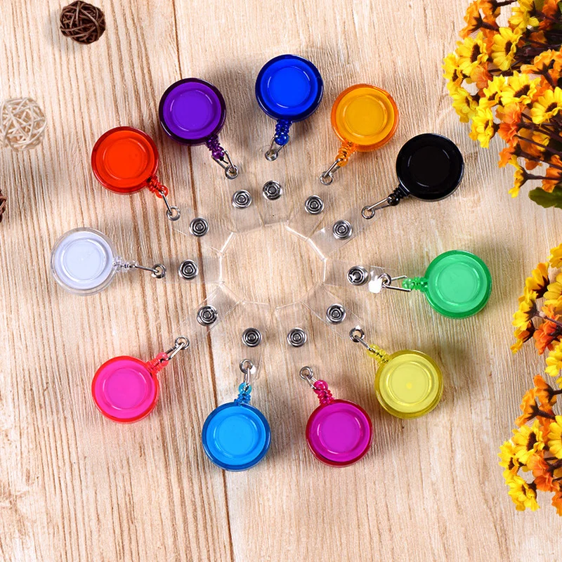 New Platic Retractable Student Nurse Badge Reel Clip Cartoon ID Card Badge Holder Accessories Cute Card Cover Clip
New Platic Retractable Student Nurse Badge Reel Clip Cartoon ID Card Badge Holder Accessories Cute Card Cover Clip