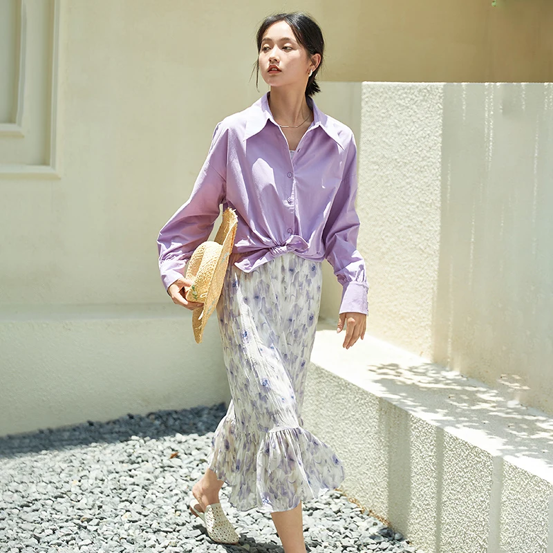 INMAN Women's Blouse Spring Autumn Cotton Classic Women's Shirt Fashion Trend Tops Women Minimalist Long Sleeve Women's Clothing
INMAN Women's Blouse Spring Autumn Cotton Classic Women's Shirt Fashion Trend Tops Women Minimalist Long Sleeve Women's Clothing