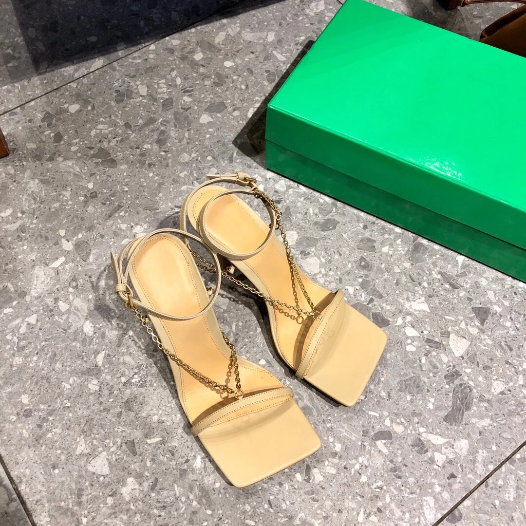 Prowow Summer Shoes Woman Rome Shallow Sandals Square Toes Super High Heels Sandals Many Chain Deora Sandals Bota Feminina
Prowow Summer Shoes Woman Rome Shallow Sandals Square Toes Super High Heels Sandals Many Chain Deora Sandals Bota Feminina