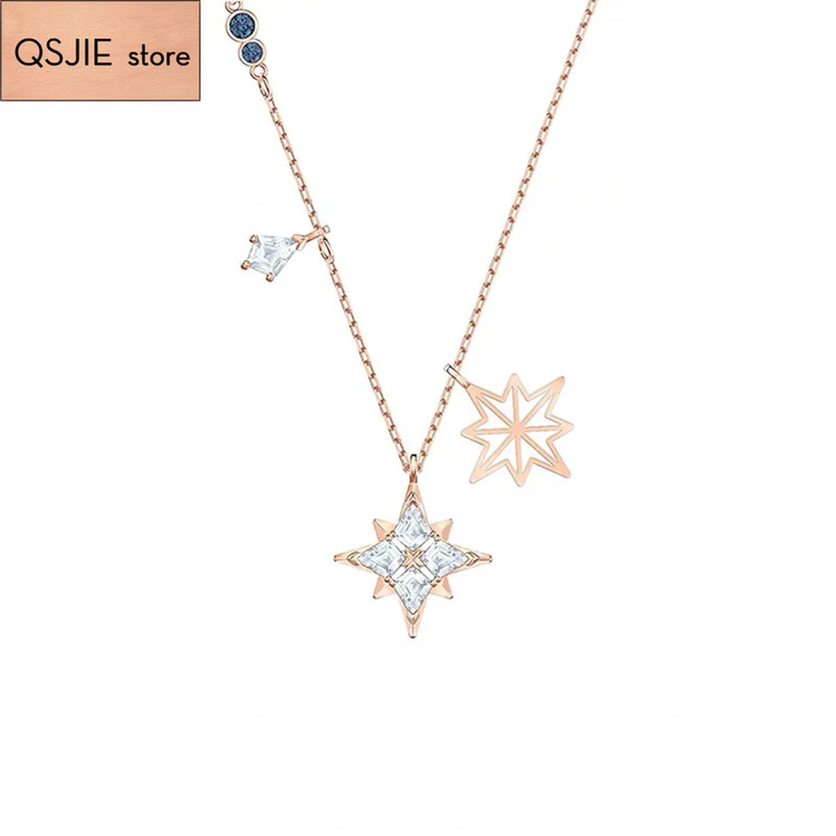 High quality SWA female romantic mysterious elements snowflake star crystal clavicle Pendant Necklace Fashion Jewelry
High quality SWA female romantic mysterious elements snowflake star crystal clavicle Pendant Necklace Fashion Jewelry