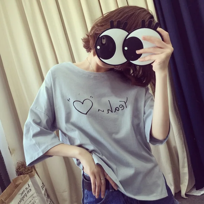 J4467 -2020 new Korean women's student clothes women short-sleeved T-shirt women
J4467 -2020 new Korean women's student clothes women short-sleeved T-shirt women