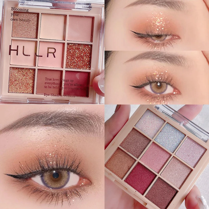 9 Colors Shimmer Glitter Eyeshadow Palette Long Lasting Shiny Matte Eyeshadow Palette Makeup Pigment Nude Eye Shadow Cosmetic
9 Colors Shimmer Glitter Eyeshadow Palette Long Lasting Shiny Matte Eyeshadow Palette Makeup Pigment Nude Eye Shadow Cosmetic