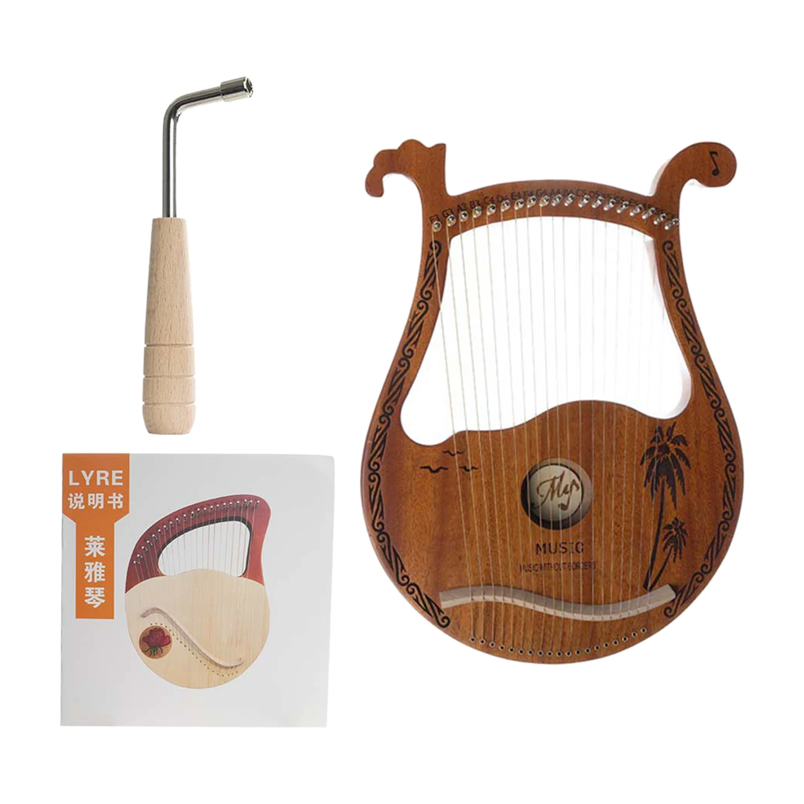 Арфа Lyre, из массива красного дерева, с настраиваемым ключом, руководство, отличные подарки
Арфа Lyre, из массива красного дерева, с настраиваемым ключом, руководство, отличные подарки