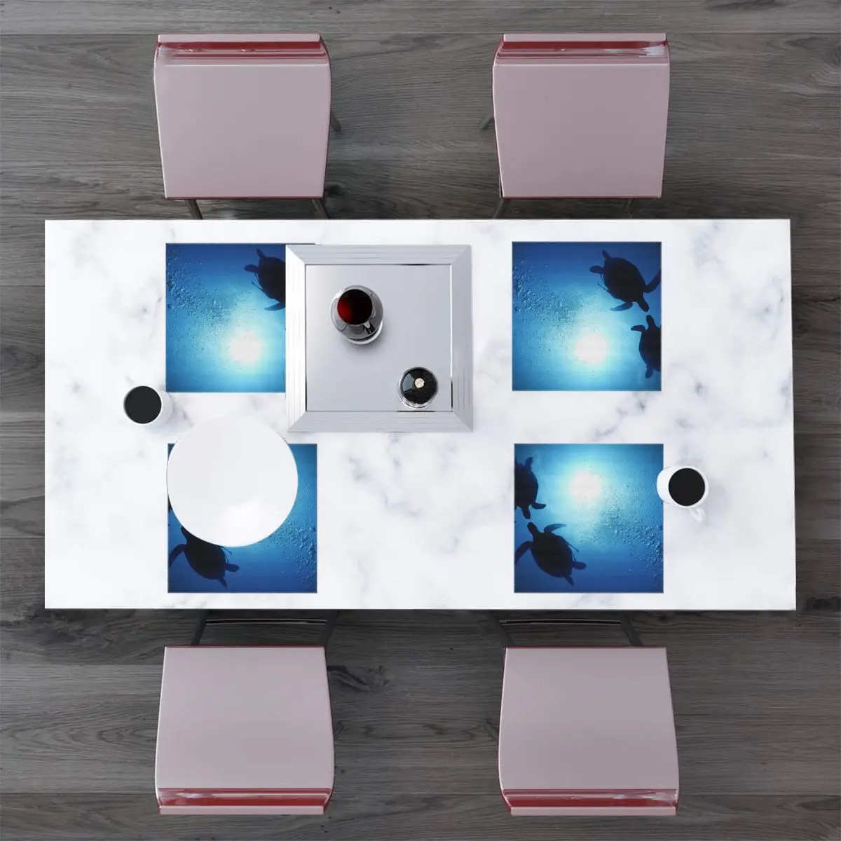 Sea Turtles (1) Polyster Pad Dining Table Mats Coaster Bowl Cup Mat Kitchen 4 Pack Placemats Home Decor
Sea Turtles (1) Polyster Pad Dining Table Mats Coaster Bowl Cup Mat Kitchen 4 Pack Placemats Home Decor
