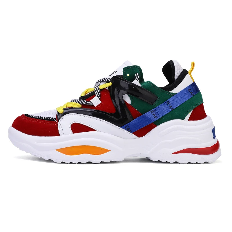 PU Sole Height Increasing 6CM Women Running Shoes Red White Black Sneakers Men Outdoor Sport Shoes Athletic High Heel Cushioning
PU Sole Height Increasing 6CM Women Running Shoes Red White Black Sneakers Men Outdoor Sport Shoes Athletic High Heel Cushioning