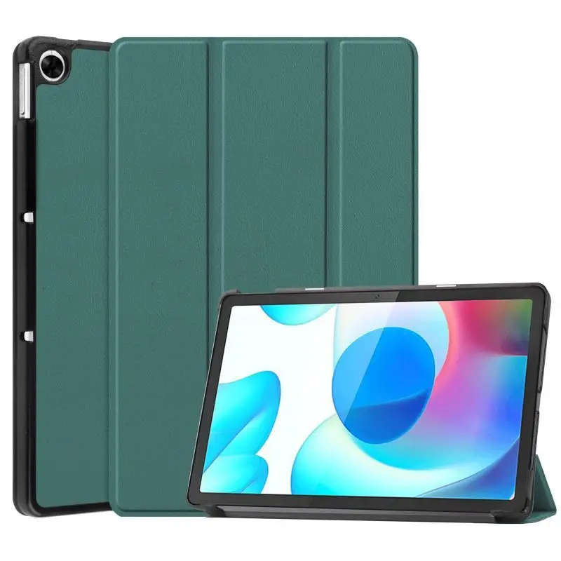 For Realme Pad Case 2021 PU Leather Tri-Folding Stand Magnetic Protective Cover for Funda Realme Pad 10.4 inch 2021 Tablet
For Realme Pad Case 2021 PU Leather Tri-Folding Stand Magnetic Protective Cover for Funda Realme Pad 10.4 inch 2021 Tablet