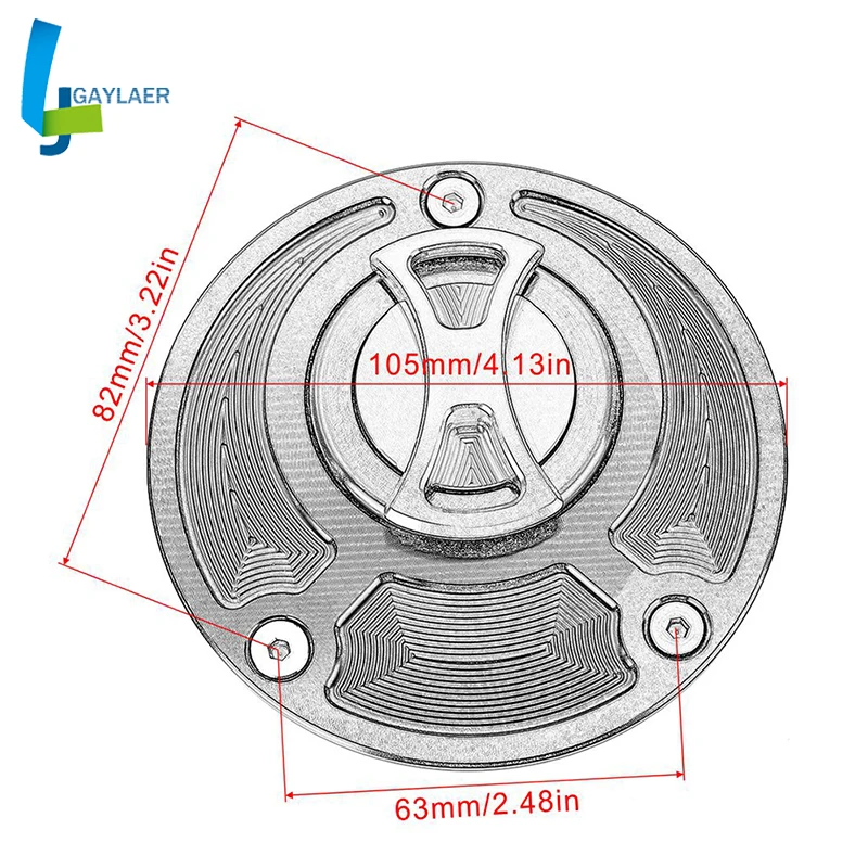 Moto CNC Fuel Tank Cap Cover for Yamaha MT01 MT07 MT09 MT10 FZ07 FZ09 FZ1 FZ6 FAZER R6 R6S 
Moto CNC Fuel Tank Cap Cover for Yamaha MT01 MT07 MT09 MT10 FZ07 FZ09 FZ1 FZ6 FAZER R6 R6S