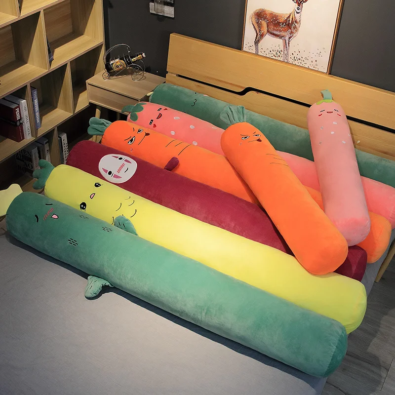 1pcs 100-160cm Long Pillow Stuffed Plants Carrot strawberry dinosaur pineapple cactus Plush Toy Big Size home Sleep Bed Cushion
1pcs 100-160cm Long Pillow Stuffed Plants Carrot strawberry dinosaur pineapple cactus Plush Toy Big Size home Sleep Bed Cushion
