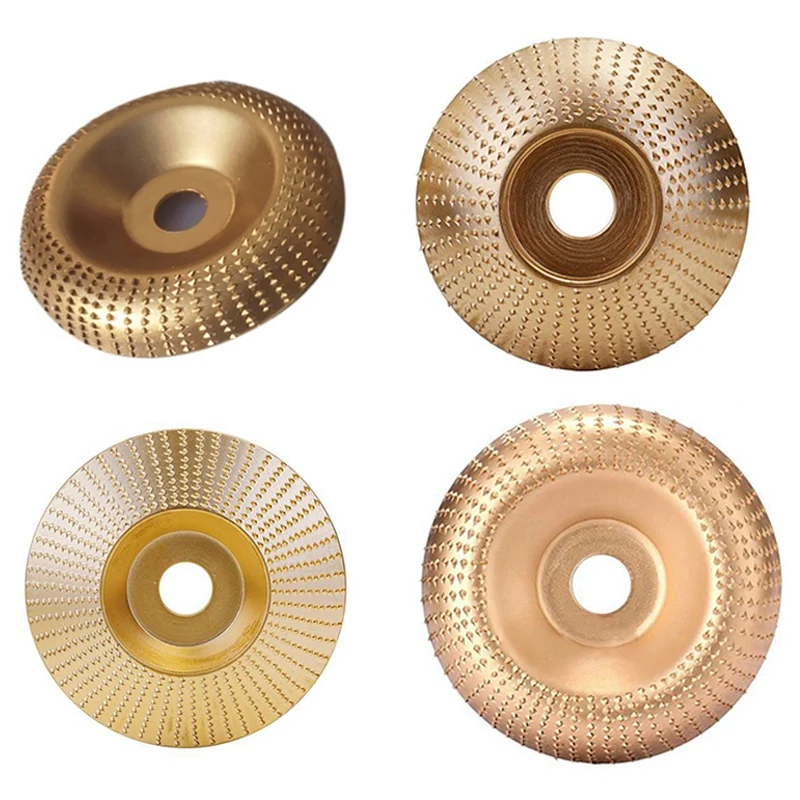 4Pcs Woodworking Angle Grinding Wheel Kits, Wood Grinder, Engraving, Rotating Tool, Carbon Steel Grinding Disc
4Pcs Woodworking Angle Grinding Wheel Kits, Wood Grinder, Engraving, Rotating Tool, Carbon Steel Grinding Disc
