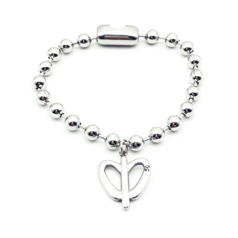 Fashion Spain Brand Stainless Steel Bracelet 6mm Bead Chain Butterfly Love Heart Men Women UNO Jewelry Pendant
Fashion Spain Brand Stainless Steel Bracelet 6mm Bead Chain Butterfly Love Heart Men Women UNO Jewelry Pendant