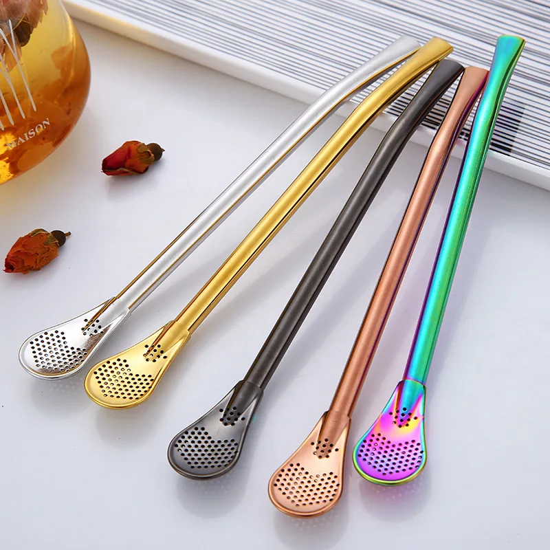 5 Pcs/Set Tea Spoon With Filter Pipette Stainless Steel Metal Straw 17.7cm Drinking Tea Yerba Mate Straw Gourd Bombilla Filter
5 Pcs/Set Tea Spoon With Filter Pipette Stainless Steel Metal Straw 17.7cm Drinking Tea Yerba Mate Straw Gourd Bombilla Filter