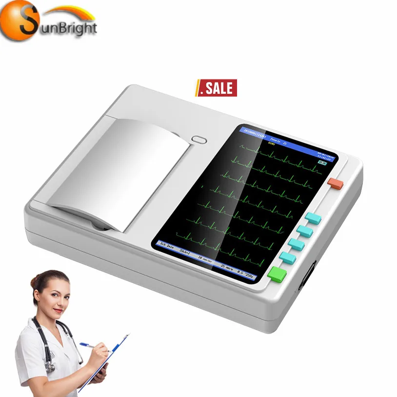 Дешевая цена Ce сертифицированный цветной сенсорный экран цифровой электрокардиограф беспроводной датчики для ЭКГ
Дешевая цена Ce сертифицированный цветной сенсорный экран цифровой электрокардиограф беспроводной датчики для ЭКГ