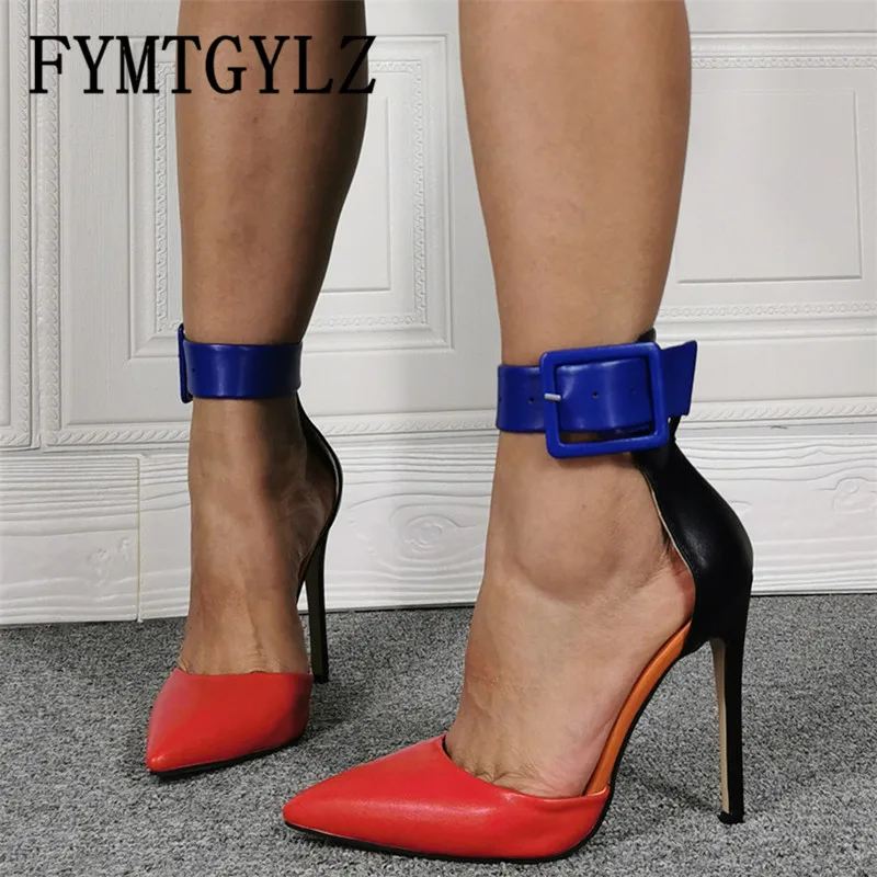 Женские туфли-лодочки FYMTGYLZ, летние туфли-лодочки на шпильках с пряжкой, сандалии-гладиаторы, обувь на высоком каблуке для вечеринки и свадьб...
Женские туфли-лодочки FYMTGYLZ, летние туфли-лодочки на шпильках с пряжкой, сандалии-гладиаторы, обувь на высоком каблуке для вечеринки и свадьб...