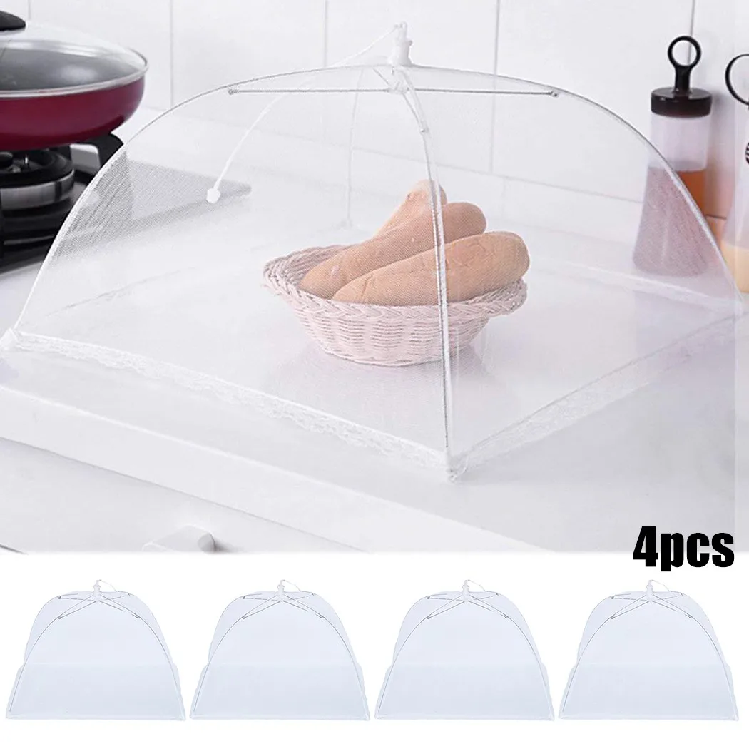 4PC Folding Food Mesh Cover Kitchen Anti Fly Mosquito Tent Dome Net Picnics BBQ Protect Mesh Breathable Insect-proof Food Cover
4PC Folding Food Mesh Cover Kitchen Anti Fly Mosquito Tent Dome Net Picnics BBQ Protect Mesh Breathable Insect-proof Food Cover