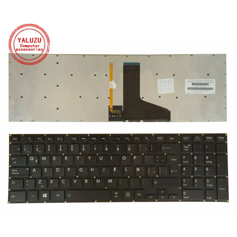 

SP Layout Keyboard FOR Toshiba Satellite P50-B P50T-B P55-B P55T-B With backlight