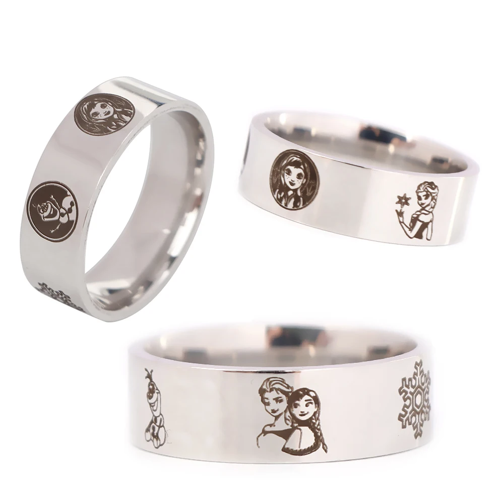 LT1025 Frozen Stainless Steel Ring Titanium Steel Men's Woman Gifts Cute Ring Ring Fashion Temperament Jewelry Wholesale
LT1025 Frozen Stainless Steel Ring Titanium Steel Men's Woman Gifts Cute Ring Ring Fashion Temperament Jewelry Wholesale