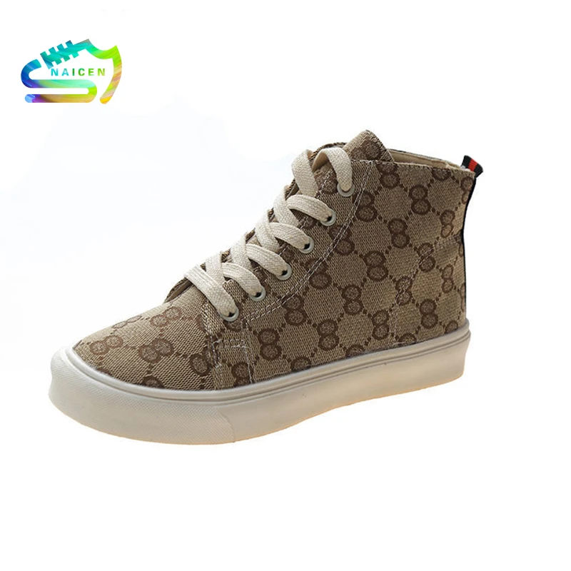NAICEN Fashion Canvas Shoes Ladies High Top Sneakers Casual Breathable British Flat Style Canvas Lace Up Boots Sapatos De Mujer
NAICEN Fashion Canvas Shoes Ladies High Top Sneakers Casual Breathable British Flat Style Canvas Lace Up Boots Sapatos De Mujer