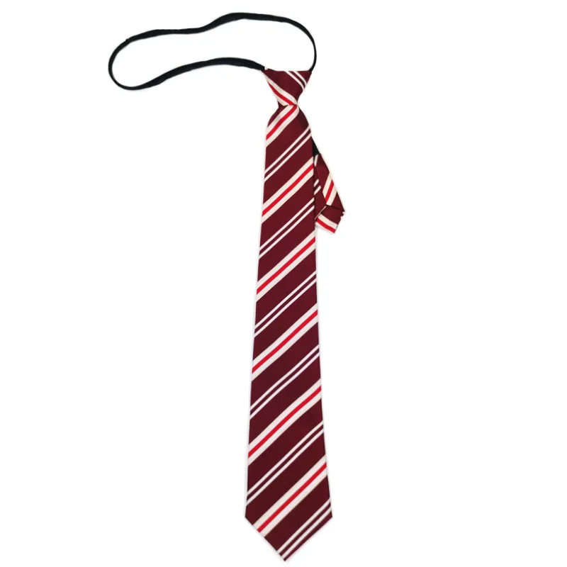 Wholesale Tie Men's Lazy Free Type Polyester Silk Zipper Striped Adult Professional 8cm Wide
Wholesale Tie Men's Lazy Free Type Polyester Silk Zipper Striped Adult Professional 8cm Wide