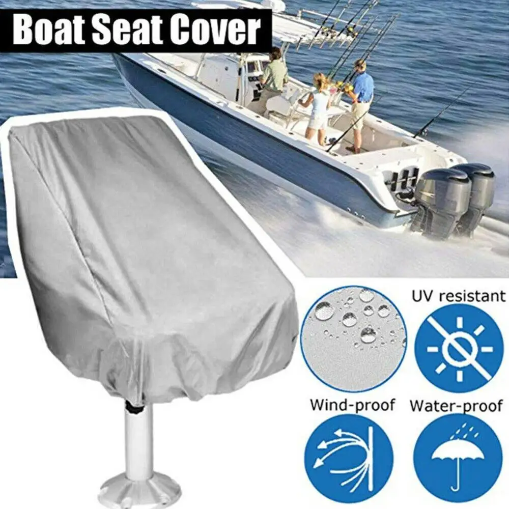 56x61x64cm Waterproof Black Boat Seat Cover Anti Dust Elastic Marine Folding Seat Cover Ship Rotate Chair Table Furniture Cover
56x61x64cm Waterproof Black Boat Seat Cover Anti Dust Elastic Marine Folding Seat Cover Ship Rotate Chair Table Furniture Cover