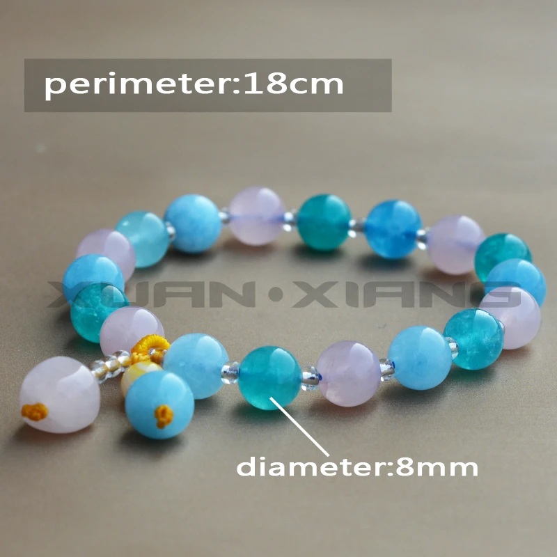 Drop Shipping Women Pink crystal Bracelets Bangles 8mm Round Beads Five Colored Jade Crystal Bangles Gift for Girl Fine Jewelry
Drop Shipping Women Pink crystal Bracelets Bangles 8mm Round Beads Five Colored Jade Crystal Bangles Gift for Girl Fine Jewelry