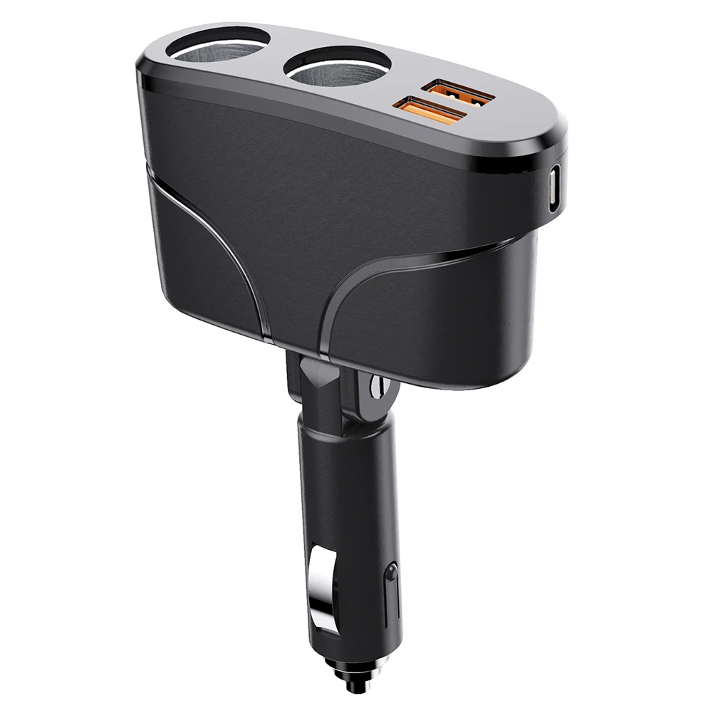 2 в 1 Автомобильное зарядное устройство с двумя USB-портами
2 в 1 Автомобильное зарядное устройство с двумя USB-портами