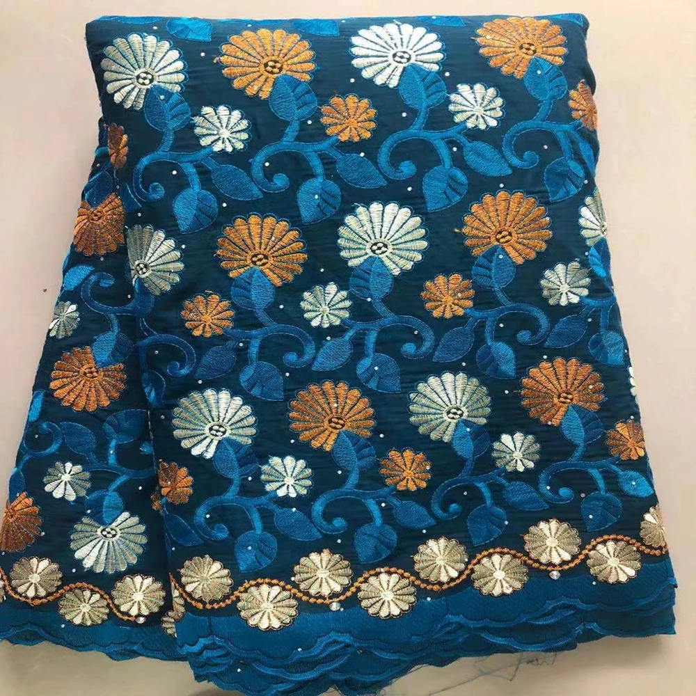 5 Y Swiss lace fabric 2020 heavy beaded embroidery African lace fabrics 100% cotton fabric Swiss voile lace in Switzerland
5 Y Swiss lace fabric 2020 heavy beaded embroidery African lace fabrics 100% cotton fabric Swiss voile lace in Switzerland
