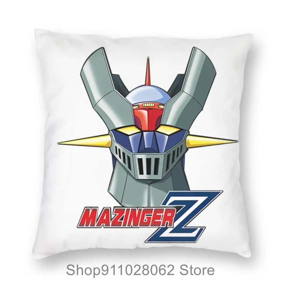 Чехлы для диванных подушек в стиле аниме Mazinger Z бархатные наволочки декоративные подушки большого размера