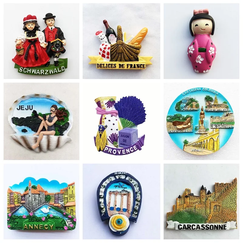 Fridge Magnet Souvenir Spain France Turkey Jamaica Japan Korea Germany Colombia Resin Refrigerator Sticker Decoration Gifts
Fridge Magnet Souvenir Spain France Turkey Jamaica Japan Korea Germany Colombia Resin Refrigerator Sticker Decoration Gifts