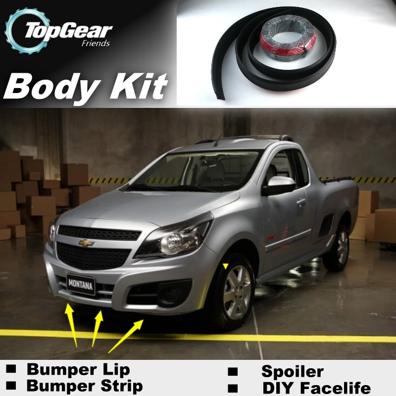 Бампер губы для Chevrolet Tornado Утилита/Top Gear Shop спойлер тюнинга автомобиля/Верхняя
