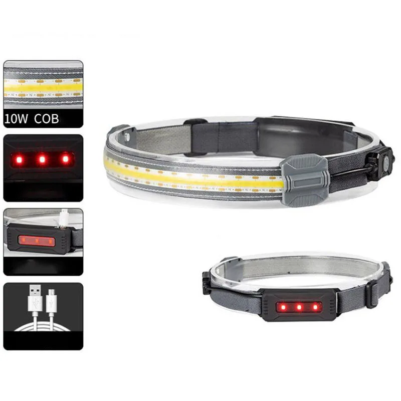 COB Led Headlamp flashlight Rechargeable Headlight Head Torch light Lamp White night outdoor Lighting Battery for Camping s1
COB Led Headlamp flashlight Rechargeable Headlight Head Torch light Lamp White night outdoor Lighting Battery for Camping s1