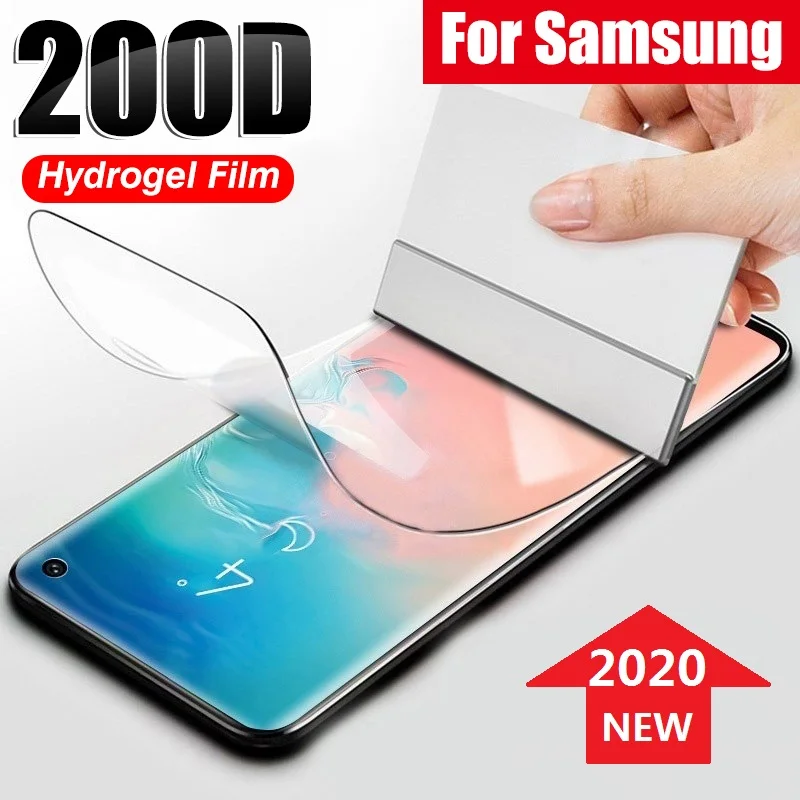 Hydrogel Film for Samsung J4 J6 A6 A8 Plus A7 2018 Screen Protector Protective Film for Samsung S20 S10 S9 S8 Plus (Not Glass)
Hydrogel Film for Samsung J4 J6 A6 A8 Plus A7 2018 Screen Protector Protective Film for Samsung S20 S10 S9 S8 Plus (Not Glass)