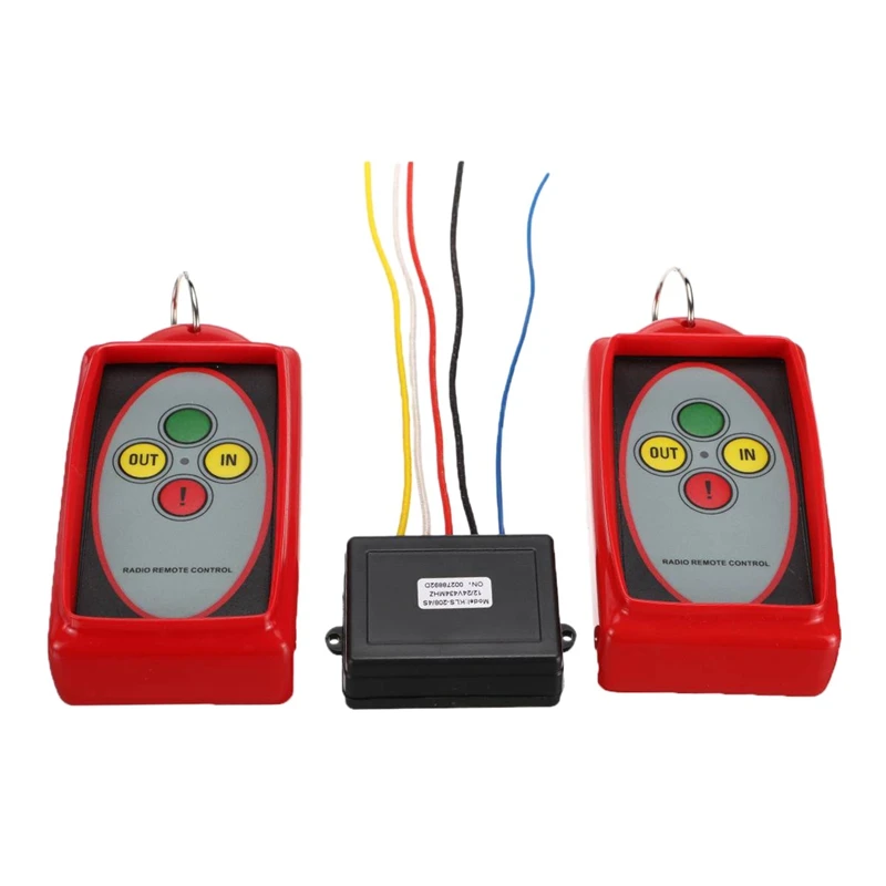 12V-24V 433MHz Digital Wireless Winches Remote Control Recovery Kit for Jeep SUV Off-Roads Trucks
12V-24V 433MHz Digital Wireless Winches Remote Control Recovery Kit for Jeep SUV Off-Roads Trucks