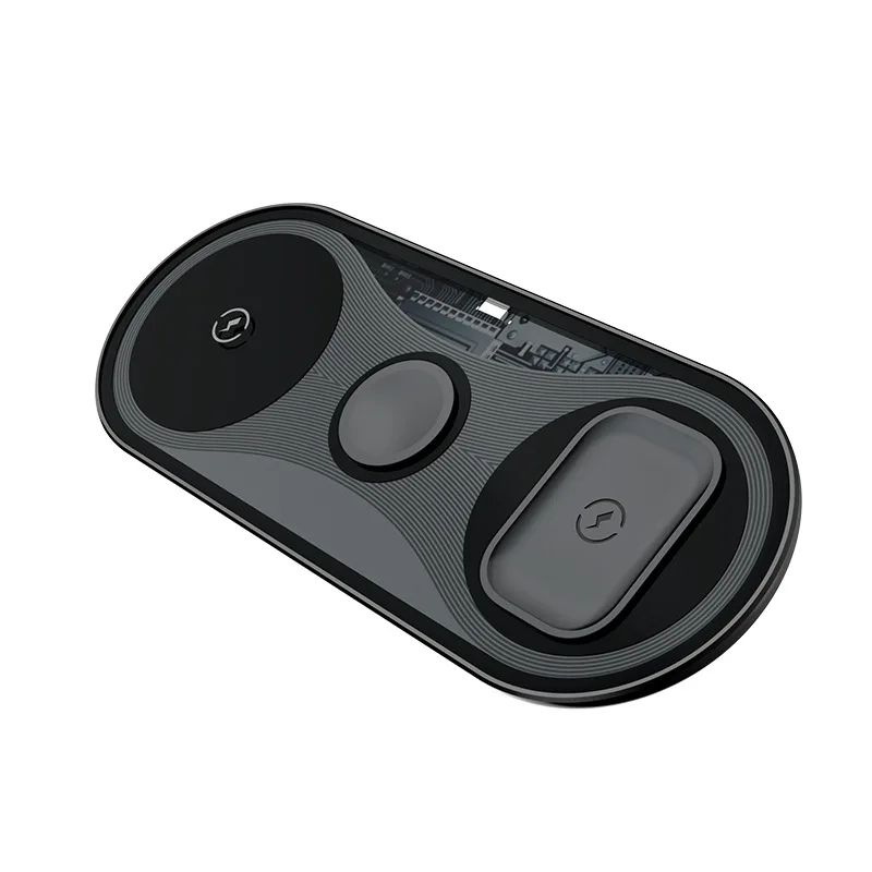 15w 3 In 1 Portable Wireless Charger for IPhone 11 Pro Samsung S8 Fast Wireless Charging Pad for Apple Watch IWatch 4 Airpods
15w 3 In 1 Portable Wireless Charger for IPhone 11 Pro Samsung S8 Fast Wireless Charging Pad for Apple Watch IWatch 4 Airpods