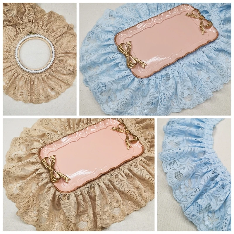 Soft Mesh Embroidered Stretch Lace Fabric DIY Cuff Collar Skirt Curtain Bedding Children's Clothing Pleated Decoration Supply
Soft Mesh Embroidered Stretch Lace Fabric DIY Cuff Collar Skirt Curtain Bedding Children's Clothing Pleated Decoration Supply
