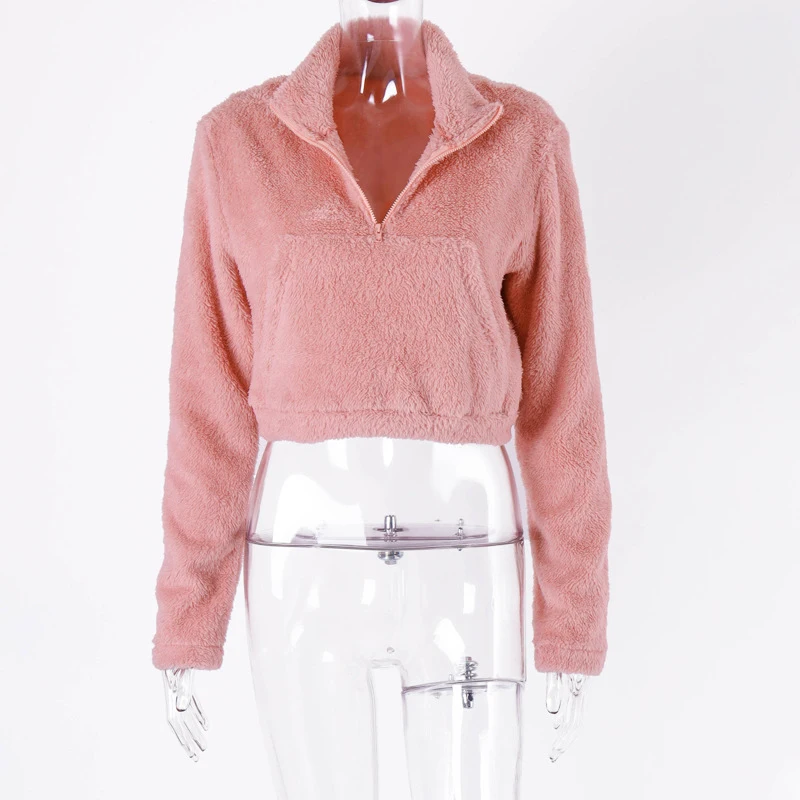 Turtleneck Sweaters 2020 Fashion Women Long Sleeve Soft Plush Autumn Winter Casual Sweaters Thick Warm Faux Fur Pullover Tops 
Turtleneck Sweaters 2020 Fashion Women Long Sleeve Soft Plush Autumn Winter Casual Sweaters Thick Warm Faux Fur Pullover Tops