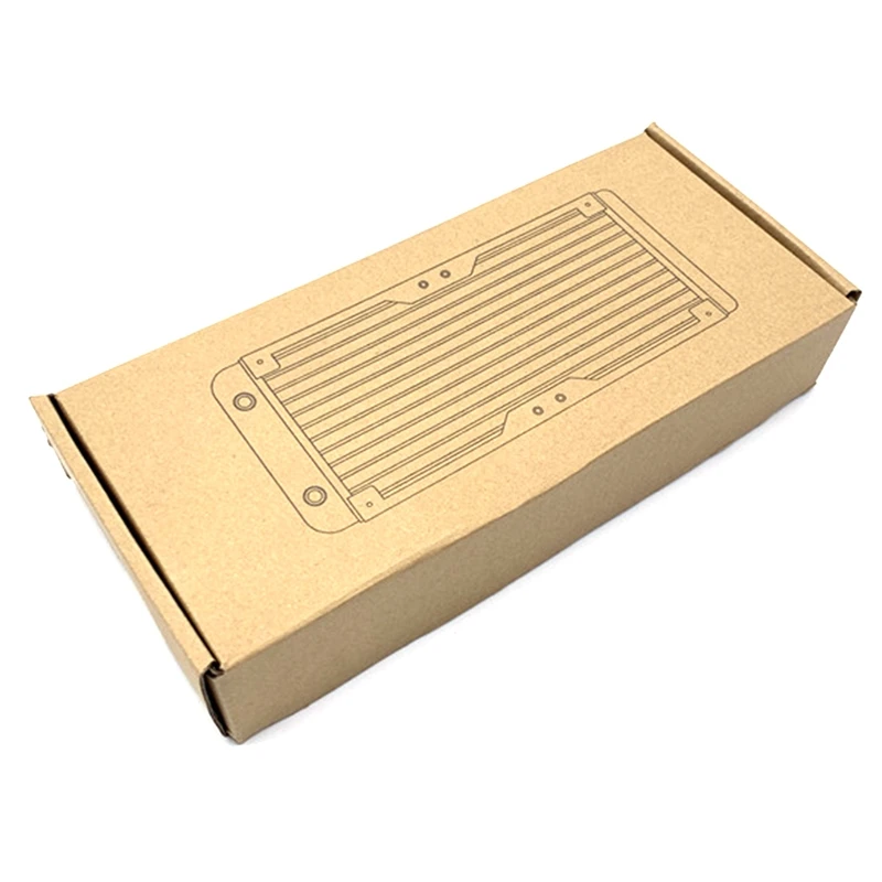 Water Cooling Aluminum Radiator 18 Pipe 240mm Heat Sink Threaded Port for Computer CPU Water Cool System
Water Cooling Aluminum Radiator 18 Pipe 240mm Heat Sink Threaded Port for Computer CPU Water Cool System
