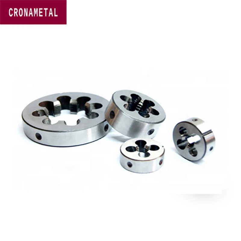 CRONAMETAL HSS Thread Round Dies Left Hand Screw Thread Metric Plug Tap & Round Die M20 M22 M24 M27 M30 M33 M36 M39 M42 M45 M48
CRONAMETAL HSS Thread Round Dies Left Hand Screw Thread Metric Plug Tap & Round Die M20 M22 M24 M27 M30 M33 M36 M39 M42 M45 M48