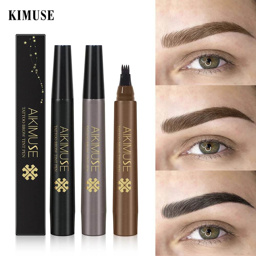 KIMUSE 4 цвета гель для бровей усилитель матовый защита от пятен водостойкая тату