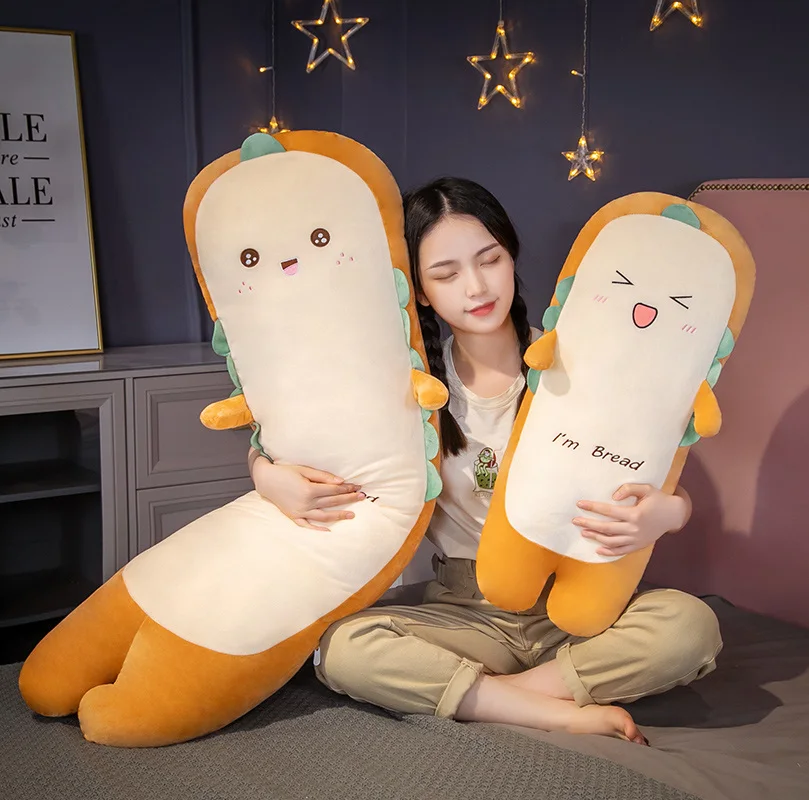 70-140cm Real Life Long Bread Plush Sleeping Pillow Simulation Cartoon Food Style Plush Toys Bread Doll Bed Sofa Decor Cushion
70-140cm Real Life Long Bread Plush Sleeping Pillow Simulation Cartoon Food Style Plush Toys Bread Doll Bed Sofa Decor Cushion