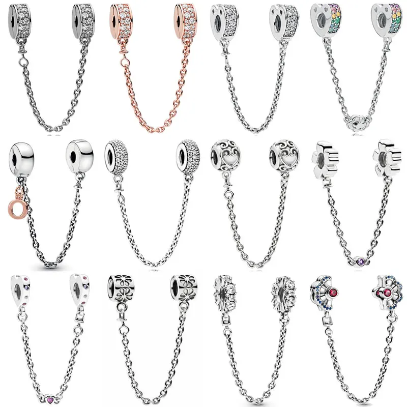 fashion Arcs Of Love Enchanted Heart Shining Elegance Floral Safety Chain Charm 925 Sterling Silver Beads Fit Bracelet Jewelry
fashion Arcs Of Love Enchanted Heart Shining Elegance Floral Safety Chain Charm 925 Sterling Silver Beads Fit Bracelet Jewelry