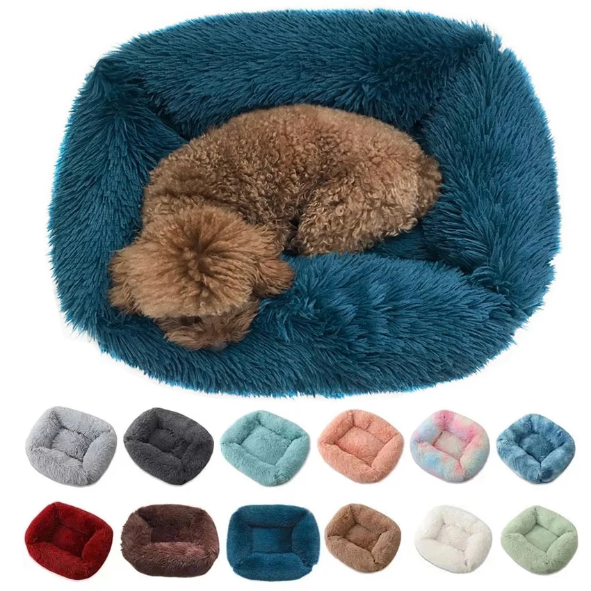 Dog Bed Square Long Plush House Sleeping Kennel Sofa Winter Warm Puppy Mat Cat Nest Soft Basket Cushion for Dogs Cat Pet Supply
Dog Bed Square Long Plush House Sleeping Kennel Sofa Winter Warm Puppy Mat Cat Nest Soft Basket Cushion for Dogs Cat Pet Supply